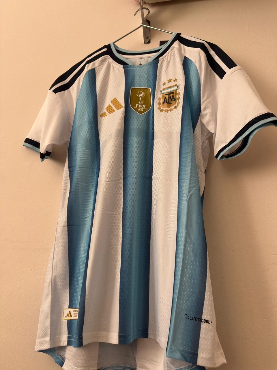 Camiseta Titular Argentina Version Jugador G5 Tailandesa.